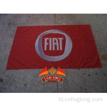 Bendera mobil Fiat 100% poliester 90*150 CM bendera Fiat banner